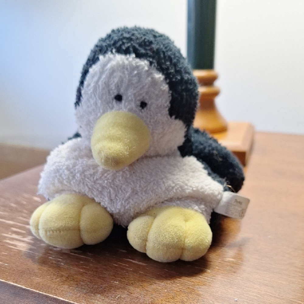 Russ Berries Perky, Terry Penguin Beanie Baby 90s Vintage